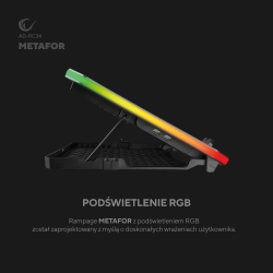 Podstawka chłodząca Rampage AD-RC34 pod laptopa 10-19" LED U… | PartsPC.pl