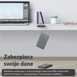 Obudowa na dysk Orico 25PW1-U3-BK-EP-HW SATA 2,5'' USB 3.1 c… | PartsPC.pl