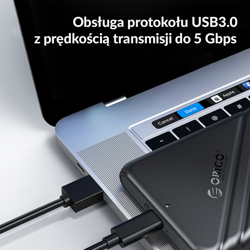 Obudowa na dysk Orico 25PW1-U3-BK-EP-HW SATA 2,5'' USB 3.1 c… | PartsPC.pl