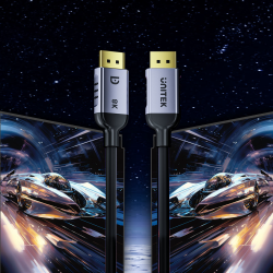 Kabel DisplayPort 1.4 Unitek C1628GY01-3M, 8K@60Hz, 4K@240Hz… | PartsPC.pl