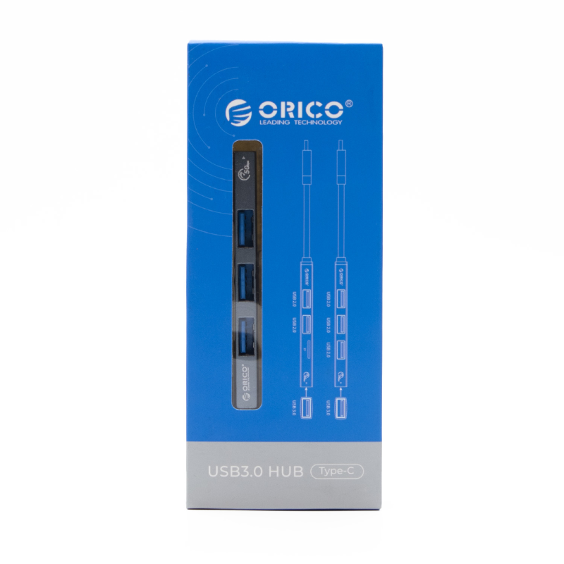 HUB USB-C Orico AH-13-GY-EP-HW USB-A 5Gbps, 3xUSB-A 2.0, alu… | PartsPC.pl