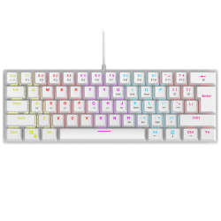 Klawiatura przewodowa Rampage PLOWERK60 gamingowa mechaniczn… | PartsPC.pl