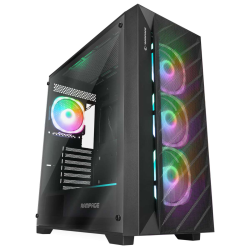 Obudowa Rampage PRIME Mesh 4x wentylator ARGB + hub E-ATX | PartsPC.pl
