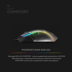 Mysz przewodowa Rampage SMX-G39 Comfort gamingowa, programow… | PartsPC.pl