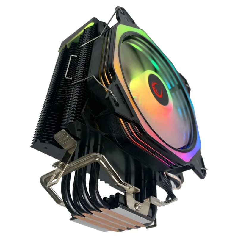 Chłodzenie CPU Rampage OCTAGONC50-BLACK LGA1700/AM5 1800RPM … | PartsPC.pl