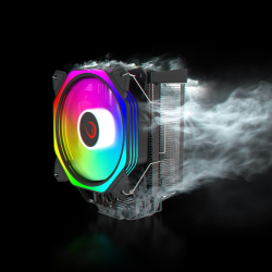 Chłodzenie CPU Rampage OCTAGONC50-BLACK LGA1700/AM5 1800RPM … | PartsPC.pl