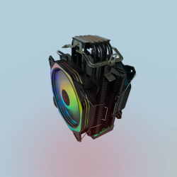 Chłodzenie CPU Rampage OCTAGONC60-BLACK LGA1700/AM5 1800RPM … | PartsPC.pl