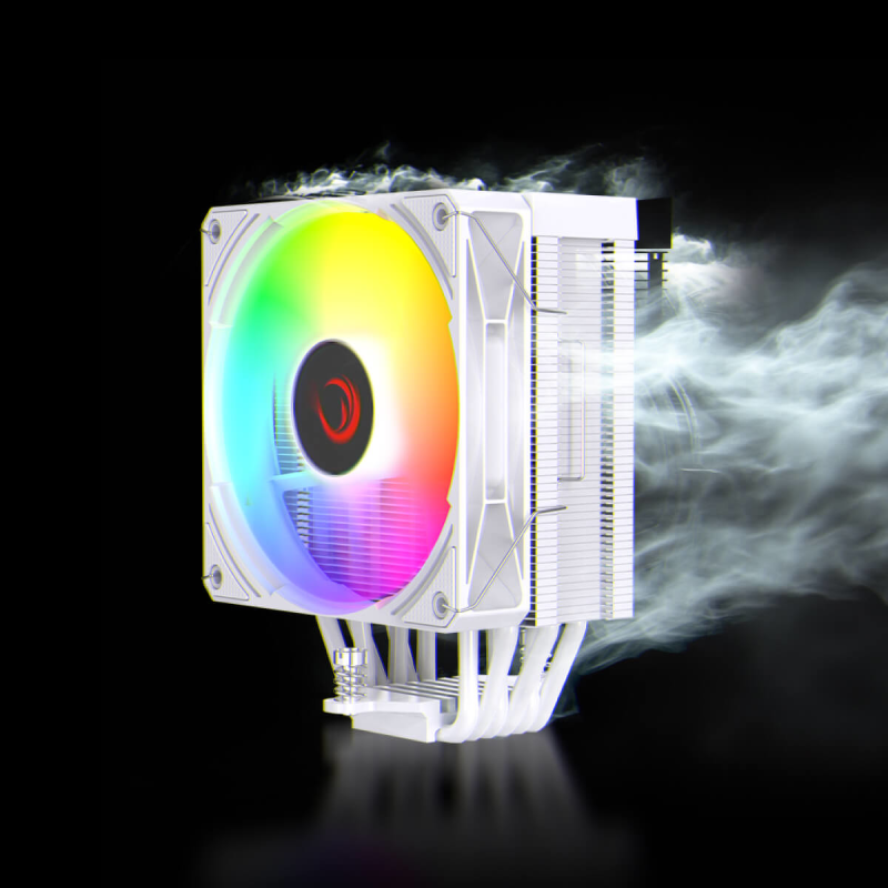 Chłodzenie CPU Rampage OCTAGONC70-WHITE LGA1700/AM5 LCD went… | PartsPC.pl