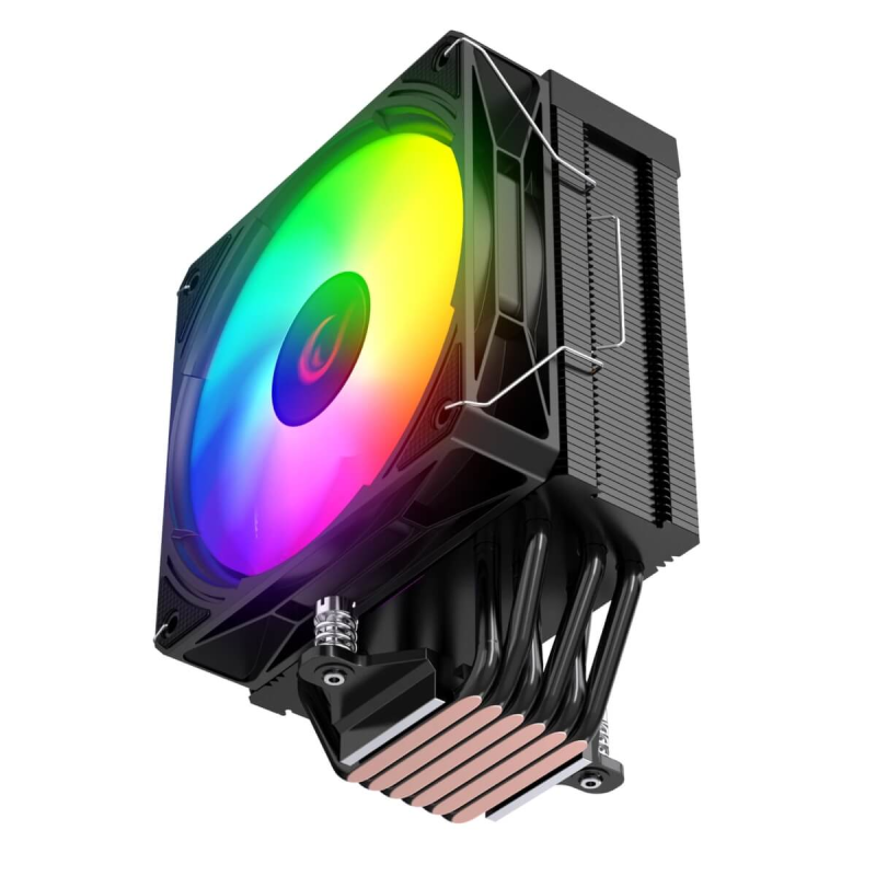 Chłodzenie CPU Rampage OCTAGONC70-BLACK LGA1700/AM5 LCD went… | PartsPC.pl