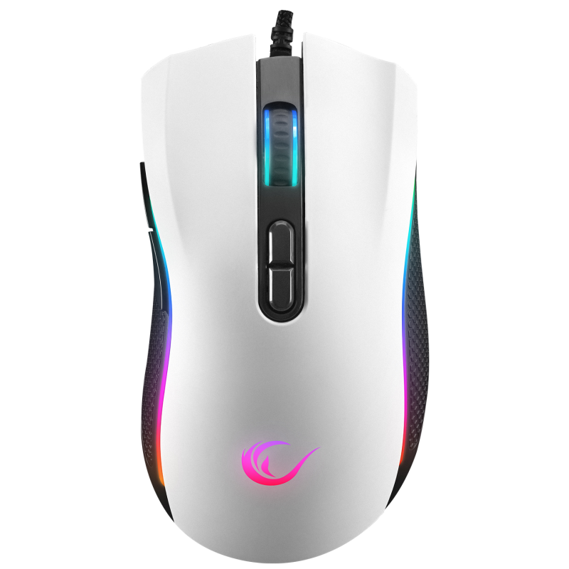 Mysz przewodowa Rampage SMX-R44V2 gamingowa 12800 DPI RGB LE… | PartsPC.pl