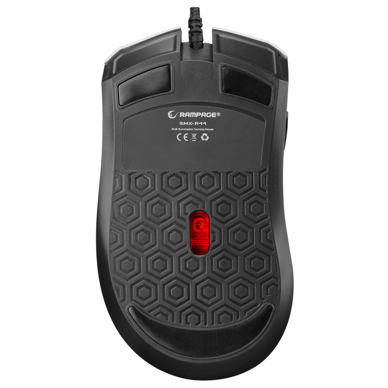 Mysz przewodowa Rampage SMX-R44V2 gamingowa 12800 DPI RGB LE… | PartsPC.pl