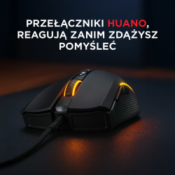 Mysz przewodowa Rampage SMX-R44V2 gamingowa 12800 DPI RGB LE… | PartsPC.pl