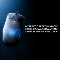 Mysz przewodowa Rampage SMX-R44V2 gamingowa 12800 DPI RGB LE… | PartsPC.pl