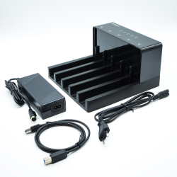 Stacja klonująca Orico 6558US3-C-EU-BK-BP 5x SATA 3,5 / 2,5'… | PartsPC.pl