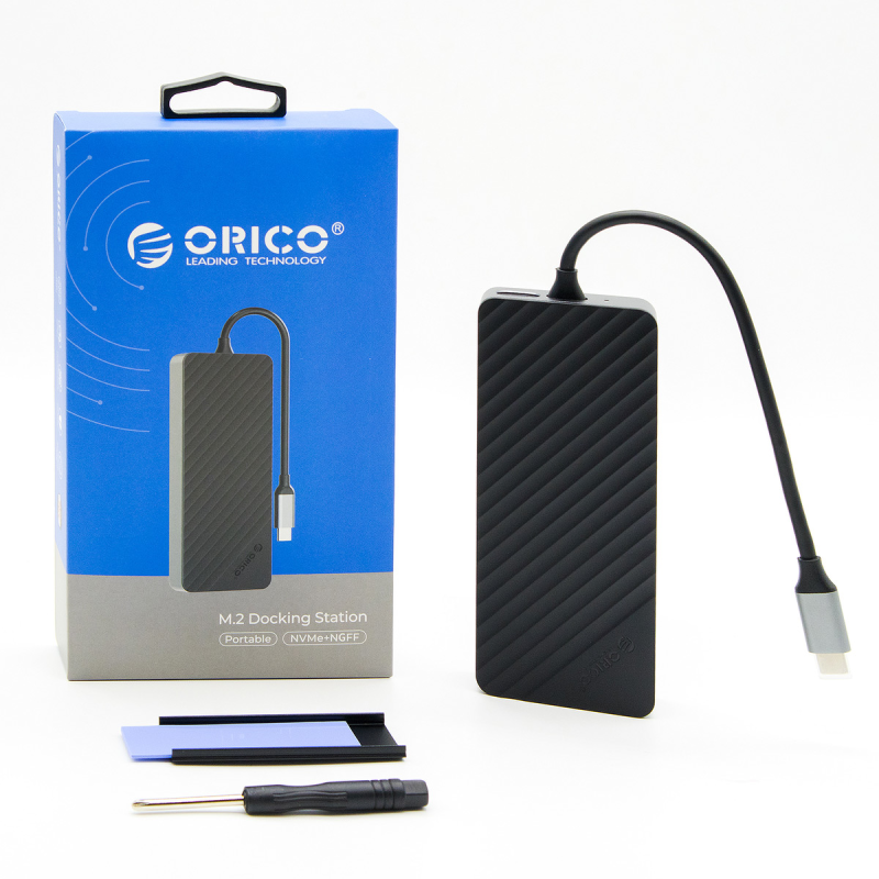 HUB USB-C z obudową na dysk Orico OM28P-G2-BK-EP M.2, 10 Gbp… | PartsPC.pl