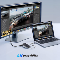 HUB USB-C z obudową na dysk Orico OM28P-G2-BK-EP M.2, 10 Gbp… | PartsPC.pl