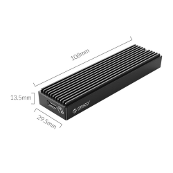 Obudowa na dysk Orico M2PV-C3-BK-BP-HW M.2 NVMe SSD 10Gbps U… | PartsPC.pl
