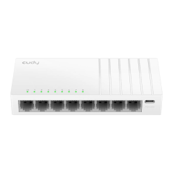 CUDY GS108U | przełącznik sieciowy, 8-portowy, Gigabit, Meta… | PartsPC.pl