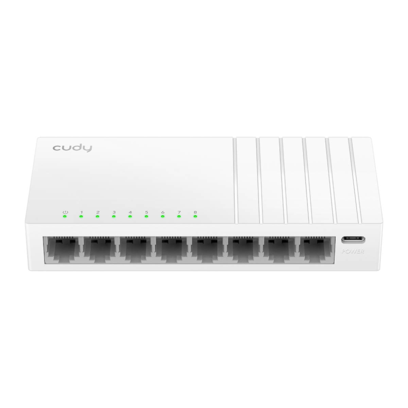 CUDY GS108U | przełącznik sieciowy, 8-portowy, Gigabit, Meta… | PartsPC.pl