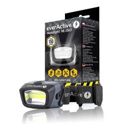 Latarka czołowa everActive HL-150 | PartsPC.pl