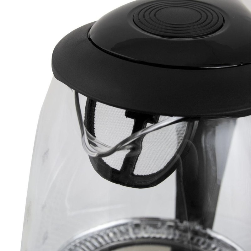 Czajnik szklany Esperanza "Salto angel" 1,7L czarny | PartsPC.pl