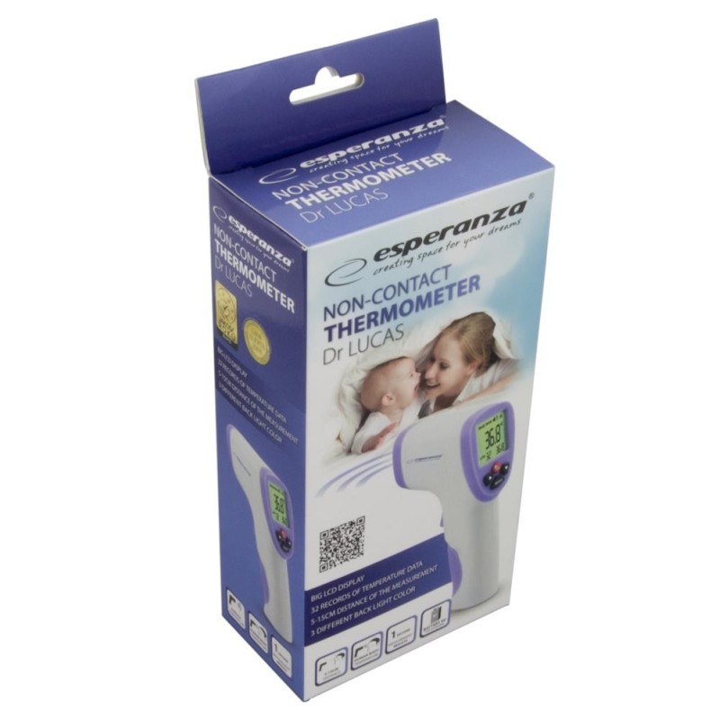 Termometr wielofunkcyjny dr Lucas Esperanza ECT002 | PartsPC.pl