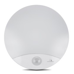 Lampa LED z czujnikiem ruchu Maclean MCE357 W, na podczerwień, kolor biały,