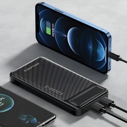 Powerbank Awei P5K 10000mAh 2xUSB 2,1A czarny | PartsPC.pl