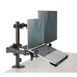 Uchwyt biurkowy DIGITUS podwójne ramię na 1xLCD 32" 4kg, 1xN… | PartsPC.pl