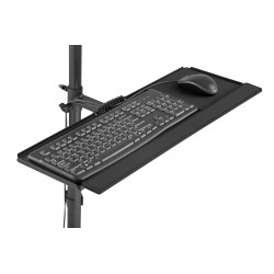 Stojak - mobilna stacja robocza DIGITUS 1xLCD max.32" max.8k… | PartsPC.pl