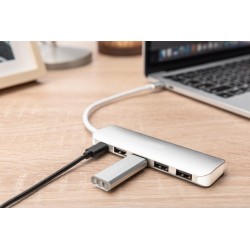 Hub USB DIGITUS 4-portowy USB 3.0 SuperSpeed z Typ C PD 3.0 … | PartsPC.pl