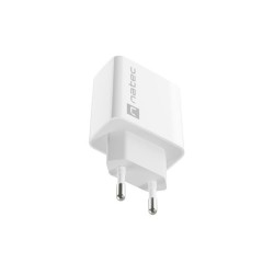 Ładowarka sieciowa Natec Ribera 1x USB-C 20W biała | PartsPC.pl