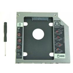Kieszeń Qoltec na drugi dysk 2.5 HDD | 9.5 mm | PartsPC.pl