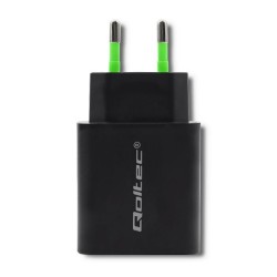 Ładowarka sieciowa Qoltec 18W | 5-12V | 1.5-3A | USB typ C P… | PartsPC.pl