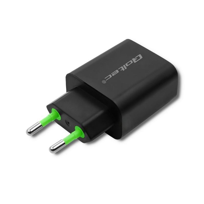 Ładowarka sieciowa Qoltec 18W | 5-12V | 1.5-3A | USB typ C P… | PartsPC.pl