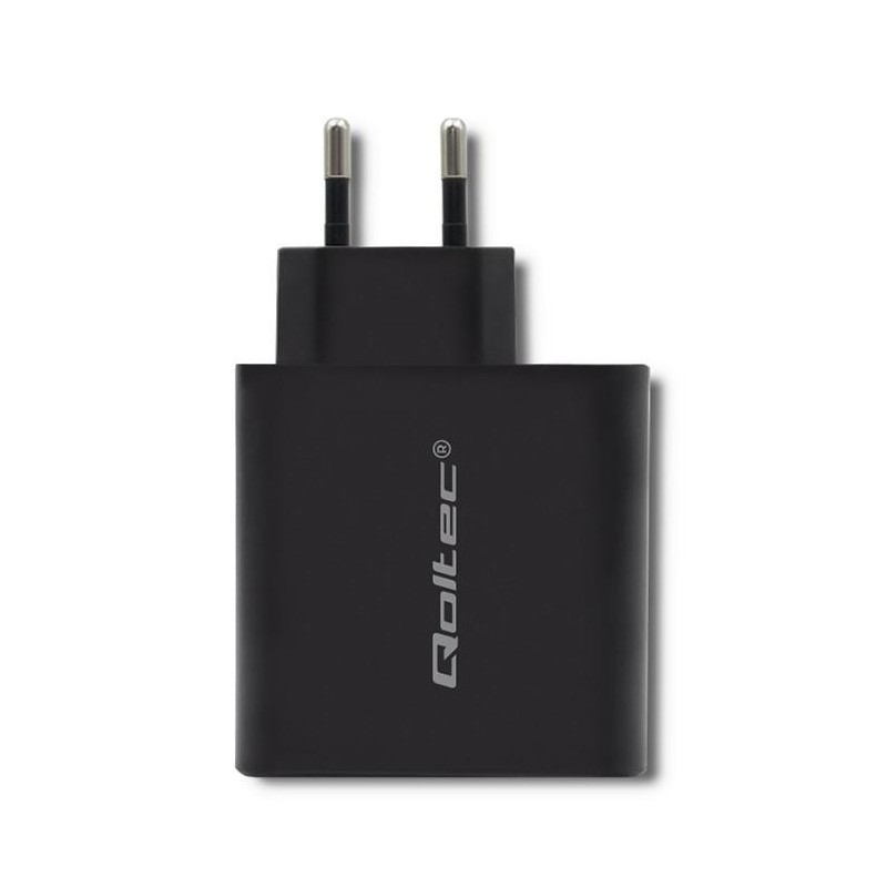 Ładowarka sieciowa Qoltec 63W | 5-20V | 1.5-3A | USB typ... | PartsPC.pl