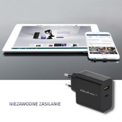 Ładowarka sieciowa Qoltec 45W | 5-20V | 2.25-3A | USB... | PartsPC.pl