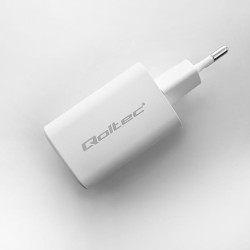 Ładowarka sieciowa Qoltec 65W GaN ULTRA | 5-20V | 2.25-3.25A… | PartsPC.pl