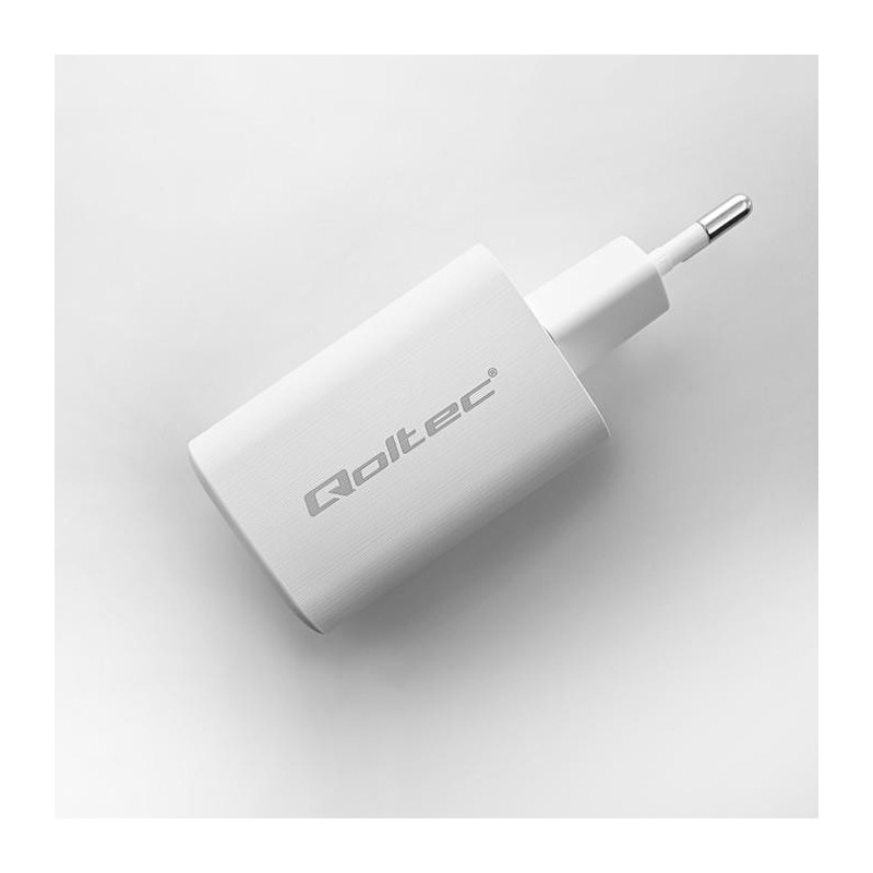 Ładowarka sieciowa Qoltec 65W GaN ULTRA | 5-20V | 2.25-3.25A… | PartsPC.pl