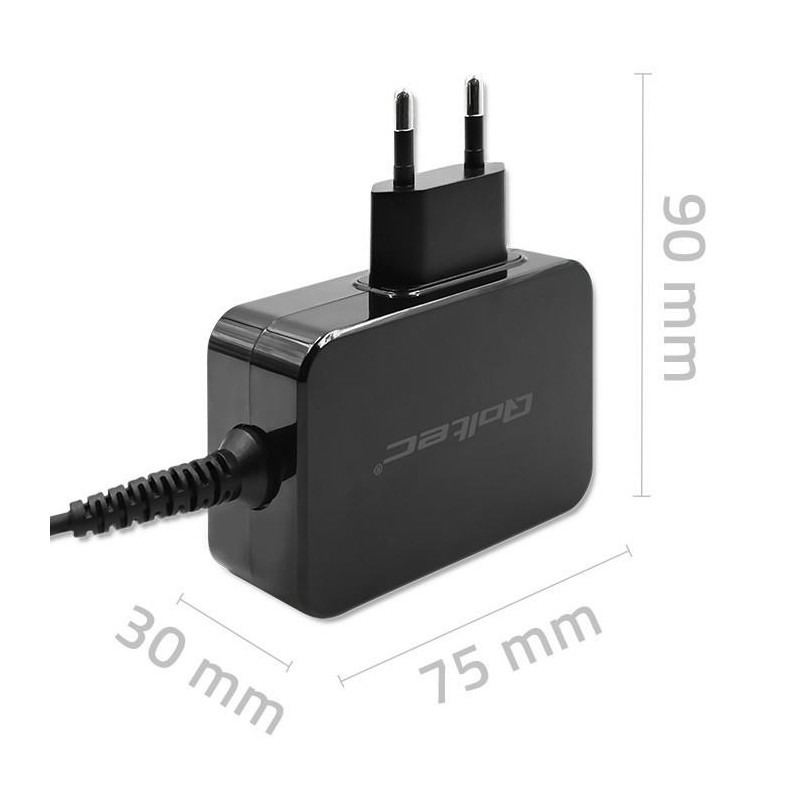 Ładowarka sieciowa Qoltec GaN POWER PRO | 1xUSB-C | 45W | 5-… | PartsPC.pl