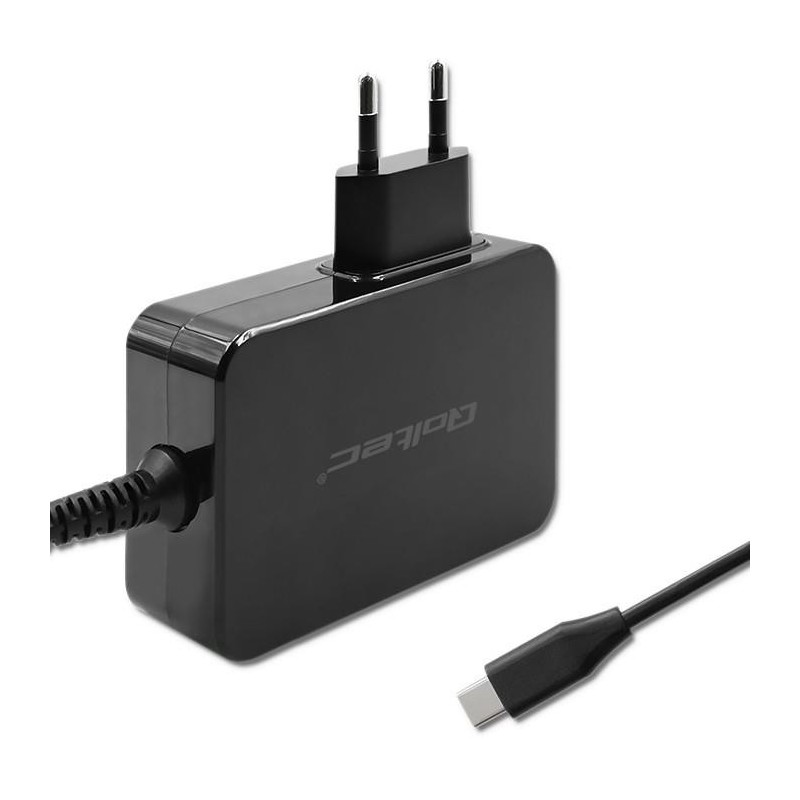 Ładowarka sieciowa Qoltec GaN POWER PRO | 1xUSB-C | 90W | 5-… | PartsPC.pl