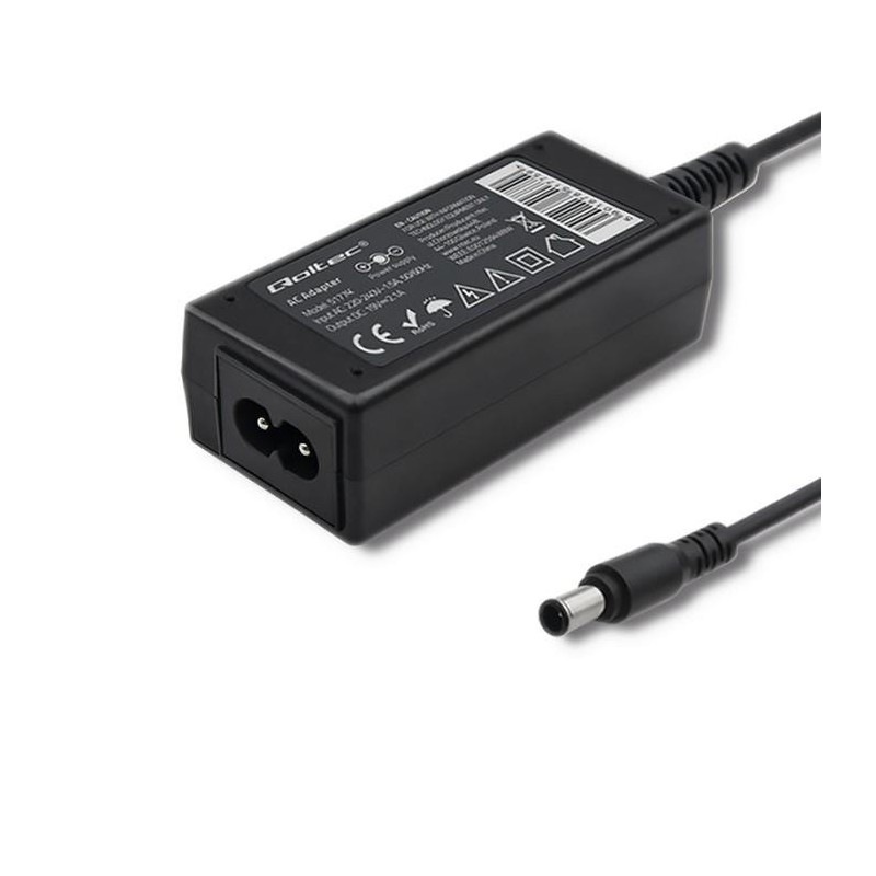 Zasilacz sieciowy Qoltec do monitora LG 25W | 19V | 1.3A | 6… | PartsPC.pl