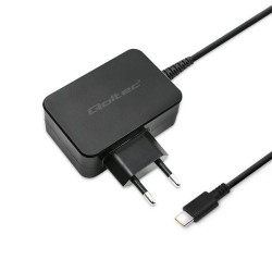 Ładowarka sieciowa Qoltec 65W | 5-20V | 3-3.25A | USB typ C … | PartsPC.pl