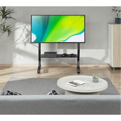 Stojak mobilny Techly 45''-90'', 60kg, półka AV | PartsPC.pl