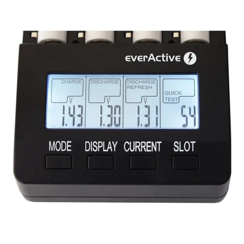 Ładowarka akumulatorków Ni-MH Ni-CD EverActive NC-3000 | PartsPC.pl