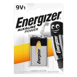 Bateria alkaliczna Energizer Alkaline Power 6LR61 9V (R9*) -… | PartsPC.pl
