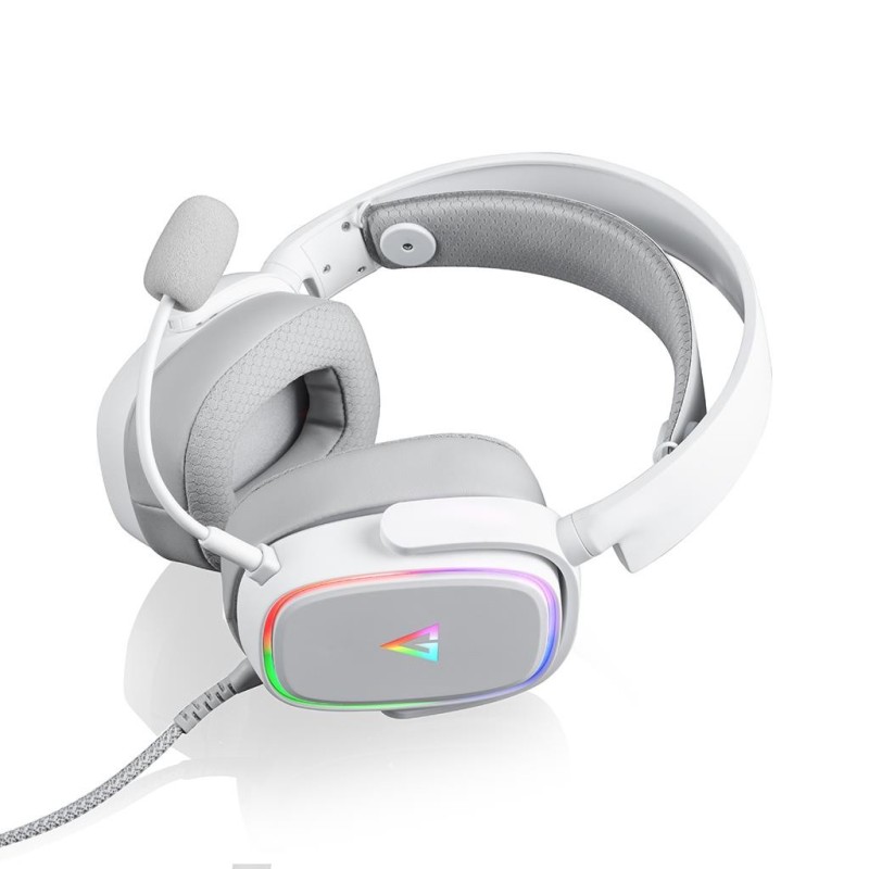 Słuchawki z mikrofonem Modecom MC-899 PROMETHEUS Gaming, bia… | PartsPC.pl