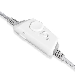 Słuchawki z mikrofonem Modecom MC-899 PROMETHEUS Gaming, bia… | PartsPC.pl