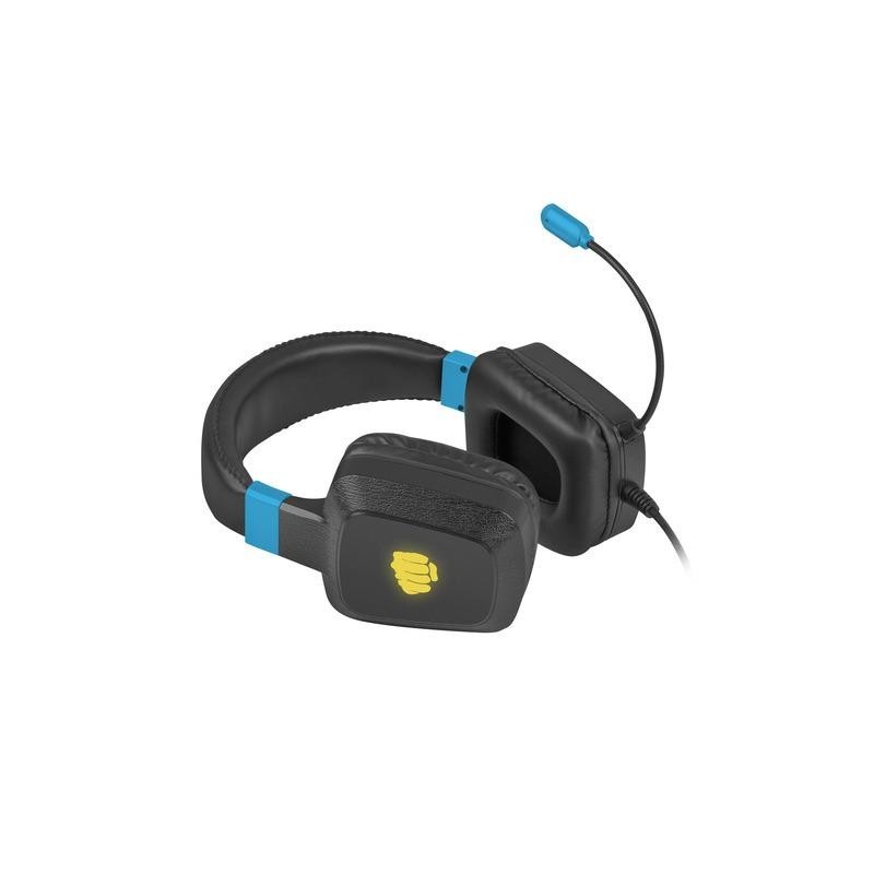 Słuchawki z mikrofonem Fury Raptor Gaming podświetlenie RGB… | PartsPC.pl