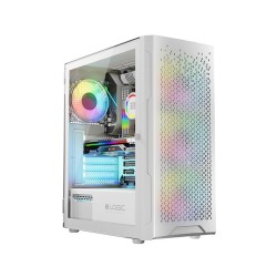 Obudowa LOGIC Aramin ARGB MIDI USB 3.0 White | PartsPC.pl